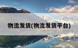 物流发货(物流发货平台)