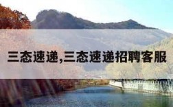 三态速递,三态速递招聘客服