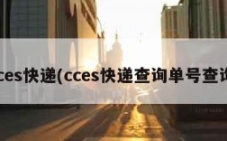 cces快递(cces快递查询单号查询)